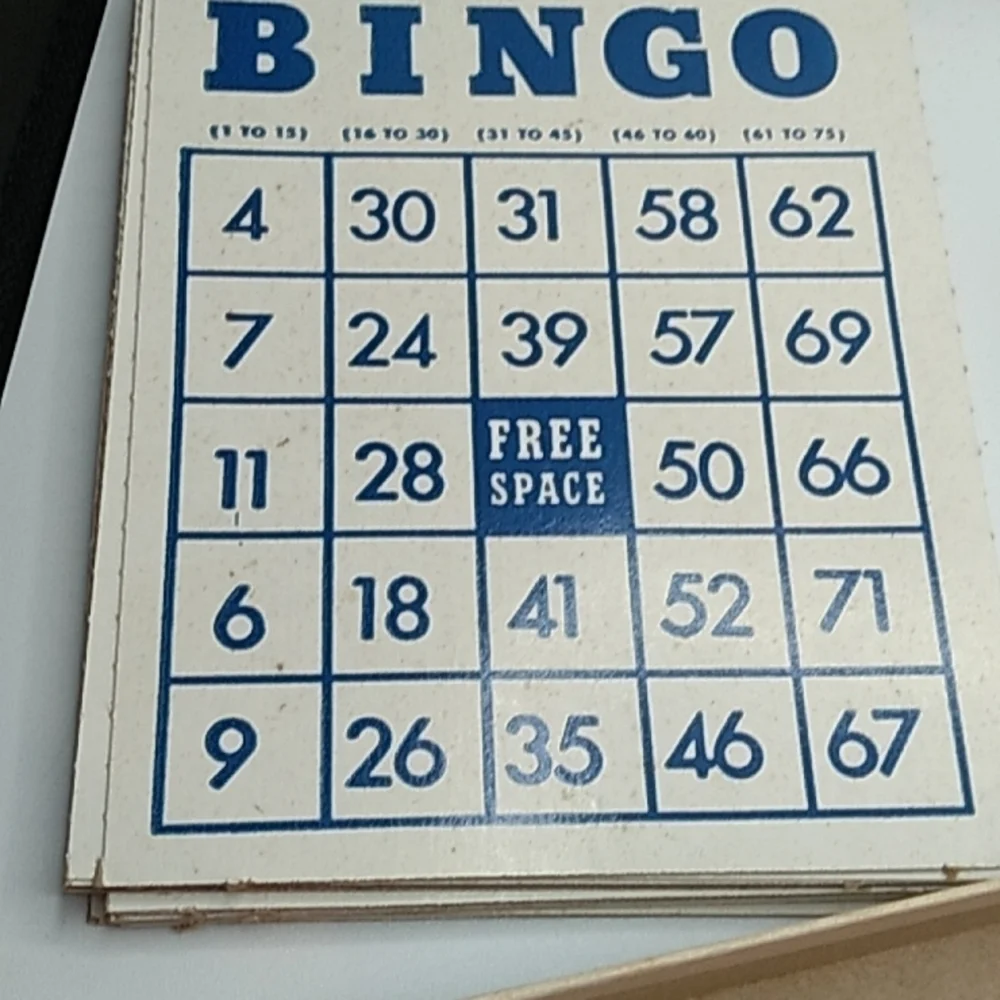 Vintage 1970s Whitman bingo game set